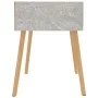 Concrete gray engineered wood bedside table 40x40x56 cm by vidaXL, Nightstands - Ref: Foro24-326803, Price: 54,12 €, Discount: %