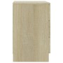 Nachttische 2 Stück Spanplatte Sonoma Eiche Farbe 38x35x56cm von vidaXL, Nachttische - Ref: Foro24-800457, Preis: 102,09 €, R...