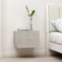 Concrete gray plywood bedside table 40x30x30 cm by vidaXL, Nightstands - Ref: Foro24-801061, Price: 38,49 €, Discount: %