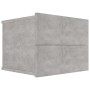 Betongrauer Nachttisch aus Sperrholz, 40 x 30 x 30 cm von vidaXL, Nachttische - Ref: Foro24-801061, Preis: 39,13 €, Rabatt: %