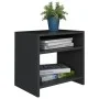 Mesitas de noche 2 uds madera contrachapada negro 40x30x40 cm de vidaXL, Mesitas de noche - Ref: Foro24-800012, Precio: 45,53...