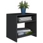 Nightstands 2 pcs black plywood 40x30x40 cm by vidaXL, Nightstands - Ref: Foro24-800012, Price: 43,50 €, Discount: %