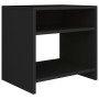 Nightstands 2 pcs black plywood 40x30x40 cm by vidaXL, Nightstands - Ref: Foro24-800012, Price: 43,50 €, Discount: %