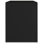 Mesitas de noche 2 uds madera contrachapada negro 40x30x40 cm de vidaXL, Mesitas de noche - Ref: Foro24-800012, Precio: 45,53...