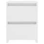 Weißer Nachttisch aus Sperrholz, 30 x 30 x 40 cm von vidaXL, Nachttische - Ref: Foro24-800513, Preis: 42,01 €, Rabatt: %