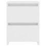 Weißer Nachttisch aus Sperrholz, 30 x 30 x 40 cm von vidaXL, Nachttische - Ref: Foro24-800513, Preis: 41,33 €, Rabatt: %