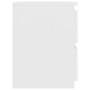 Mesita de noche madera contrachapada blanco 30x30x40 cm de vidaXL, Mesitas de noche - Ref: Foro24-800513, Precio: 42,74 €, De...