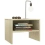 Nachttische 2 Stück eichenfarbenes Sperrholz 40x30x30 cm von vidaXL, Nachttische - Ref: Foro24-800070, Preis: 41,54 €, Rabatt: %