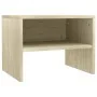 Nachttische 2 Stück eichenfarbenes Sperrholz 40x30x30 cm von vidaXL, Nachttische - Ref: Foro24-800070, Preis: 41,54 €, Rabatt: %