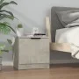 Nightstands 2 units concrete gray color 40x39x40 cm by vidaXL, Nightstands - Ref: Foro24-811205, Price: 55,66 €, Discount: %