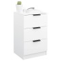 Nachttische 2 Einheiten weiß 40x36x65 cm von vidaXL, Nachttische - Ref: Foro24-811269, Preis: 95,65 €, Rabatt: %