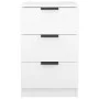 Mesitas de noche 2 unidades color blanco 40x36x65 cm de vidaXL, Mesitas de noche - Ref: Foro24-811269, Precio: 94,27 €, Descu...