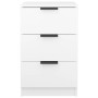 Nachttische 2 Einheiten weiß 40x36x65 cm von vidaXL, Nachttische - Ref: Foro24-811269, Preis: 95,65 €, Rabatt: %