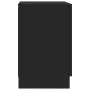 Nightstands 2 units black chipboard 38x35x56 cm by vidaXL, Nightstands - Ref: Foro24-800453, Price: 90,45 €, Discount: %