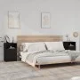Mesitas de noche 2 uds madera contrachapada color negro de vidaXL, Mesitas de noche - Ref: Foro24-811235, Precio: 97,51 €, De...