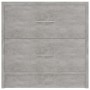 Mesita de noche madera contrachapada gris hormigón 40x30x40 cm by vidaXL, Nightstands - Ref: Foro24-801043, Price: 35,10 €, D...