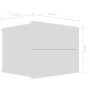 Nachttisch aus Sperrholz weiß 40x30x30 cm von vidaXL, Nachttische - Ref: Foro24-801053, Preis: 37,69 €, Rabatt: %