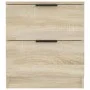Nachttisch 2 Stück Sonoma-Eichensperrholz von vidaXL, Nachttische - Ref: Foro24-811221, Preis: 93,93 €, Rabatt: %