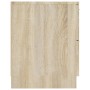 Nachttisch 2 Stück Sonoma-Eichensperrholz von vidaXL, Nachttische - Ref: Foro24-811221, Preis: 95,14 €, Rabatt: %