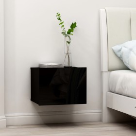 Mesita de noche madera contrachapada negro 40x30x30 cm by vidaXL, Nightstands - Ref: Foro24-801055, Price: 39,86 €, Discount: %