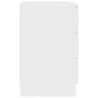 Mesita de noche madera contrachapada blanco 38x35x56 cm de vidaXL, Mesitas de noche - Ref: Foro24-800450, Precio: 60,22 €, De...