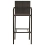 Küchenhocker 2 Stück synthetisches Rattan braun von vidaXL, Gartenstühle - Ref: Foro24-313451, Preis: 100,97 €, Rabatt: %