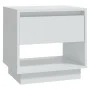 Bedside tables 2 units plywood white 45x34x44 cm by vidaXL, Nightstands - Ref: Foro24-809513, Price: 75,18 €, Discount: %