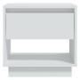 Nachttische 2 Stk. Sperrholz weiß 45x34x44 cm von vidaXL, Nachttische - Ref: Foro24-809513, Preis: 76,33 €, Rabatt: %
