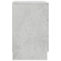 Concrete gray chipboard bedside table 38x35x56 cm by vidaXL, Nightstands - Ref: Foro24-800458, Price: 53,14 €, Discount: %