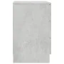Mesita de noche de aglomerado gris hormigón 38x35x56 cm de vidaXL, Mesitas de noche - Ref: Foro24-800458, Precio: 52,30 €, De...