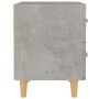 Mesita de noche 2 unidades gris hormigón 40x35x47,5 cm de vidaXL, Mesitas de noche - Ref: Foro24-811979, Precio: 90,23 €, Des...