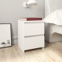 Nachttische 2 Stück aus weißem Sperrholz 30x30x40 cm von vidaXL, Nachttische - Ref: Foro24-800514, Preis: 59,88 €, Rabatt: %
