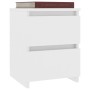 Nachttische 2 Stück aus weißem Sperrholz 30x30x40 cm von vidaXL, Nachttische - Ref: Foro24-800514, Preis: 59,88 €, Rabatt: %