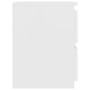 Nachttische 2 Stück aus weißem Sperrholz 30x30x40 cm von vidaXL, Nachttische - Ref: Foro24-800514, Preis: 59,88 €, Rabatt: %