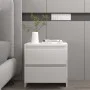 Mesitas de noche 2 uds madera contrachapada 45x34,5x44,5 cm de vidaXL, Mesitas de noche - Ref: Foro24-809846, Precio: 75,87 €...