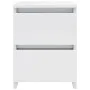 Bedside tables 2 pcs glossy white chipboard 30x30x40 cm by vidaXL, Nightstands - Ref: Foro24-800526, Price: 77,77 €, Discount: %