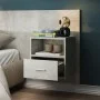 Mesita de noche de pared color gris hormigón de vidaXL, Mesitas de noche - Ref: Foro24-811015, Precio: 46,91 €, Descuento: %