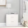 Bedside tables 2 pcs white plywood 40x30x40 cm by vidaXL, Nightstands - Ref: Foro24-801036, Price: 76,44 €, Discount: %