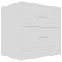 Nachttische 2 Stück weißes Sperrholz 40x30x40 cm von vidaXL, Nachttische - Ref: Foro24-801036, Preis: 77,68 €, Rabatt: %