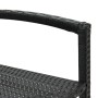 Küchenhocker 2 Einheiten aus schwarzem synthetischem Rattan von vidaXL, Gartenstühle - Ref: Foro24-313452, Preis: 169,52 €, R...