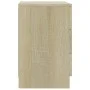 Sonoma oak chipboard bedside table 38x35x56 cm by vidaXL, Nightstands - Ref: Foro24-800456, Price: 64,98 €, Discount: %