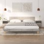 Mesitas de noche 2 unidades color gris hormigón 40x35x47 cm de vidaXL, Mesitas de noche - Ref: Foro24-812015, Precio: 76,06 €...