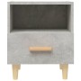 Mesitas de noche 2 unidades color gris hormigón 40x35x47 cm de vidaXL, Mesitas de noche - Ref: Foro24-812015, Precio: 76,06 €...
