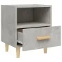 Nightstands 2 units concrete gray color 40x35x47 cm by vidaXL, Nightstands - Ref: Foro24-812015, Price: 75,09 €, Discount: %