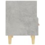Mesitas de noche 2 unidades color gris hormigón 40x35x47 cm de vidaXL, Mesitas de noche - Ref: Foro24-812015, Precio: 76,06 €...