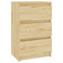 Nachttisch aus massivem Kiefernholz, 40 x 29,5 x 64 cm von vidaXL, Nachttische - Ref: Foro24-808083, Preis: 50,28 €, Rabatt: %