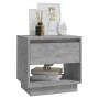 Nachttische 2 Stück betongraues Sperrholz 45x34x44 cm von vidaXL, Nachttische - Ref: Foro24-809521, Preis: 65,09 €, Rabatt: %