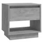Bedside tables 2 pcs concrete gray plywood 45x34x44 cm by vidaXL, Nightstands - Ref: Foro24-809521, Price: 64,18 €, Discount: %