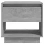 Bedside tables 2 pcs concrete gray plywood 45x34x44 cm by vidaXL, Nightstands - Ref: Foro24-809521, Price: 64,18 €, Discount: %