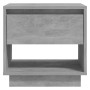 Nachttische 2 Stück betongraues Sperrholz 45x34x44 cm von vidaXL, Nachttische - Ref: Foro24-809521, Preis: 65,09 €, Rabatt: %